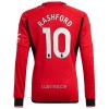 Camisola Manchester United Rashford 10 Manga Comprida Homen Equipamento 1ª 23/24